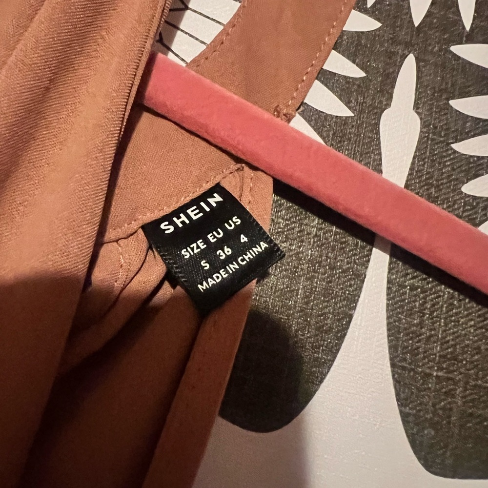 SHEIN Mauve Pink Pleated Dress - Picture 5 of 6